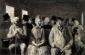 Third class from Honoré Daumier