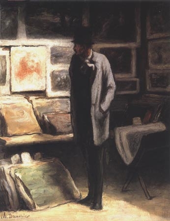 ' L amateur this ' estampes from Honoré Daumier