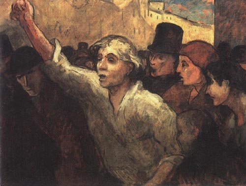 L ' Èmeute from Honoré Daumier