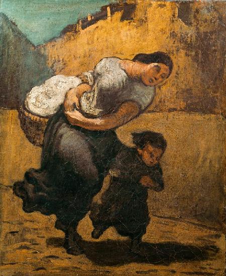 Daumier / The burden
