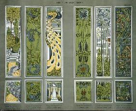 Door panel decorations