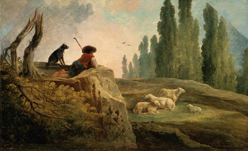 Shepherd Boy from Hubert Robert