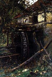 At the old water-mill from Hugo Mühlig
