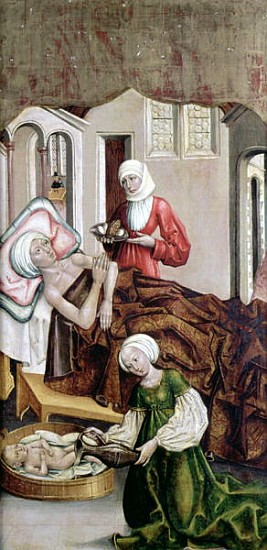 The Birth of St. John the Baptist, Kisszeden from Hungarian School