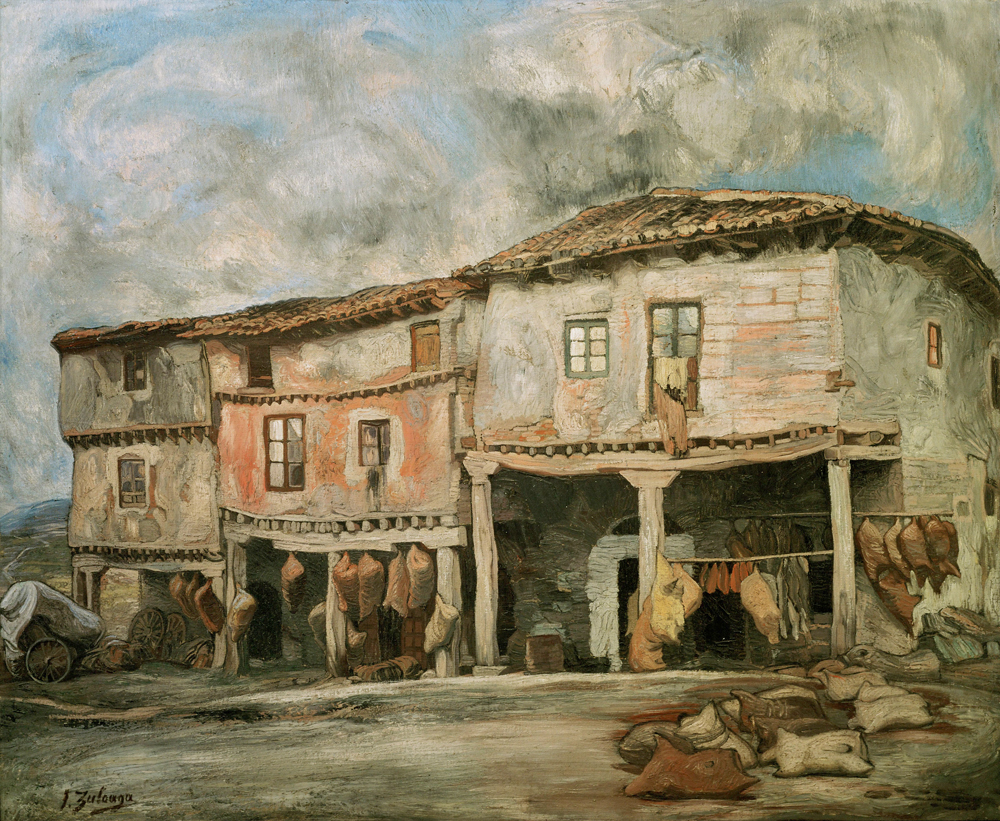 The House of the Tanner of Lerma from Ignazio Zuloaga
