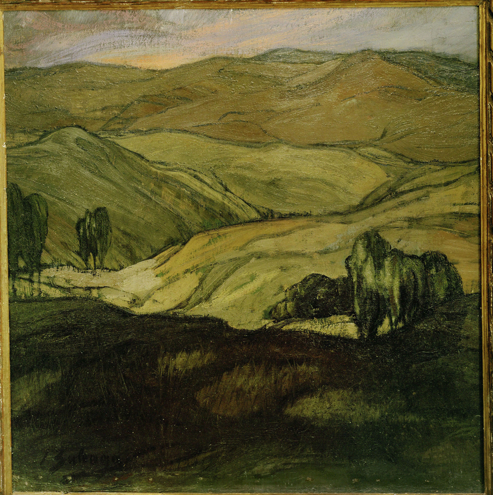 Landscape in Aragon from Ignazio Zuloaga