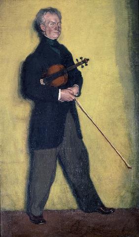 Portrait of the Violinist Larrapide
