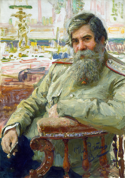 Portrait of the neurologist Wladimir of Bechterew (1857-1927) from Ilja Efimowitsch Repin