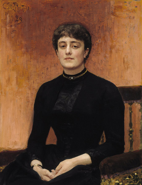 Portrait of Yelizaveta Zvantseva (1864-1921) from Ilja Efimowitsch Repin