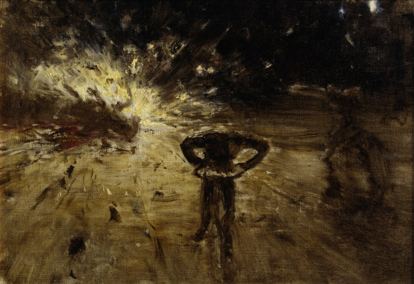 Attentat auf W. von Plehwe 1904 / Repin from Ilja Efimowitsch Repin