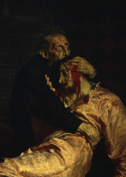 Ivan IV / Infanticide / Repin / 1885 from Ilja Efimowitsch Repin