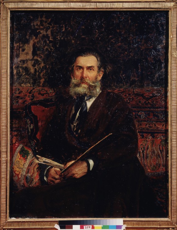 Portrait of the artist Alexei Bogolyubov (1824-1896) from Ilja Efimowitsch Repin