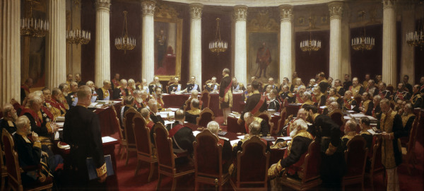 Russian State Council 1901/ Repin from Ilja Efimowitsch Repin