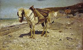 I. Repin, Horse for Carrying Stones