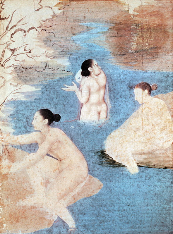 Three Bathers from Indian School