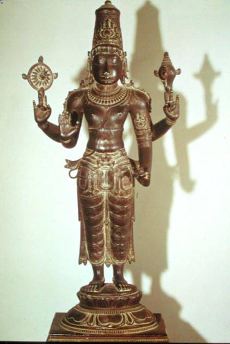 Vishnu, from Southern India from Indian School