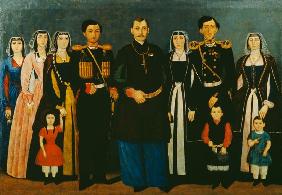 N.E. Mukhran-Batoni with family