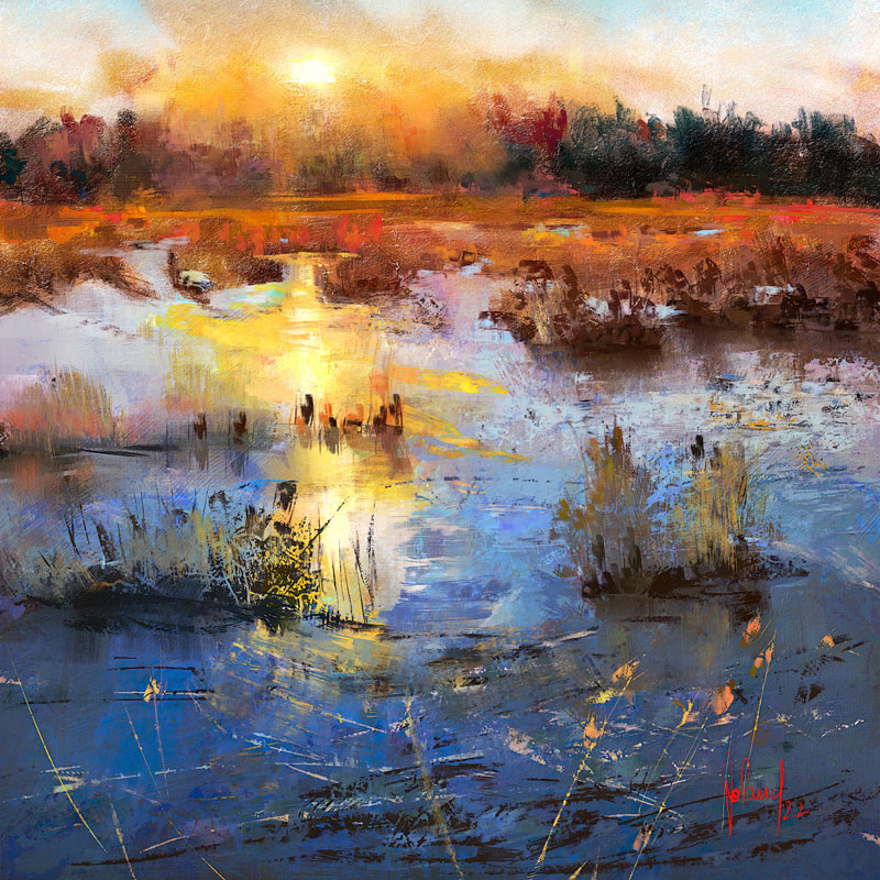 Marsh Sunset from Georg Ireland