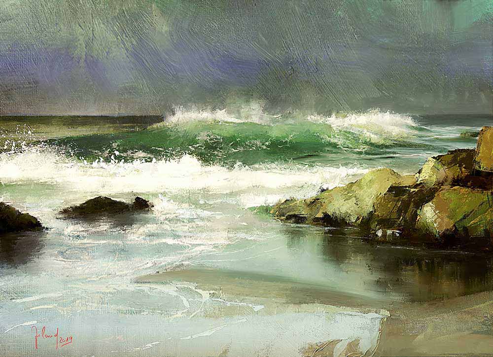 The first autumn storm from Georg Ireland