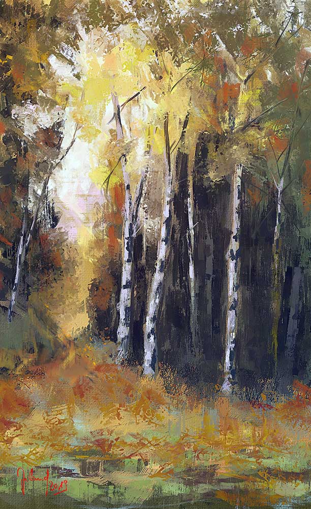 Autumn forest from Georg Ireland