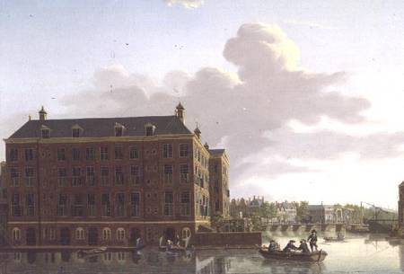 A View of Amsterdam from Isaak Ouwater