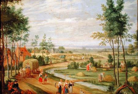 The Harvest, or Summer from Isaak van Oosten
