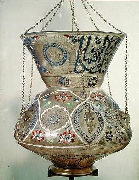 Lamp, from the Mosque of Sultan Hasan, Cairo