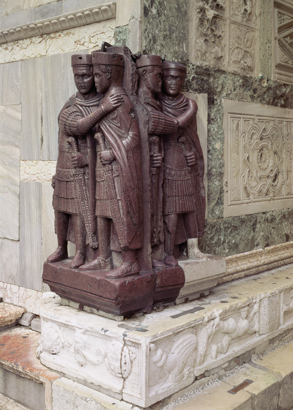 The Four Tetrarchs from Italian pictural school