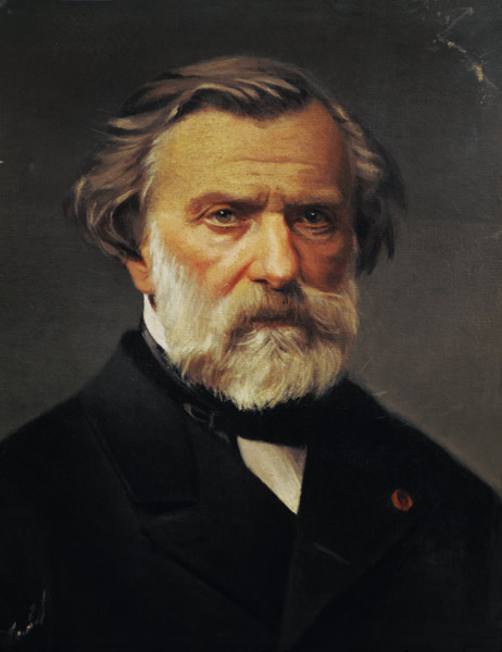 Ambroise Thomas (1811-96) previously thought to be Guiseppe Verdi from Italian pictural school