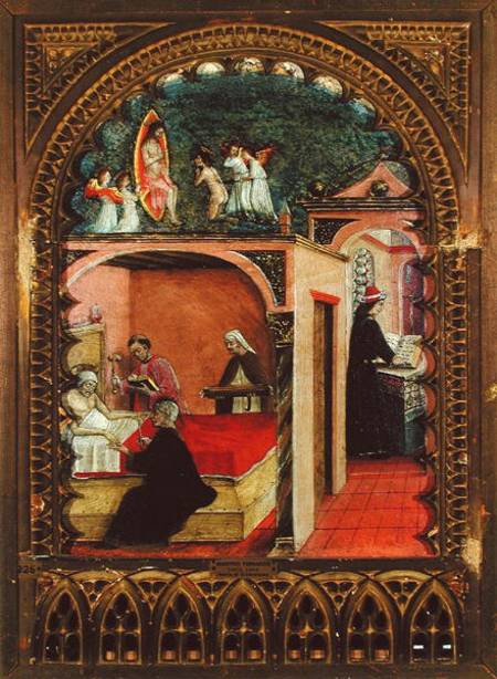 St. Jerome in his Cell and the Dream of St. Jerome from Italian pictural school