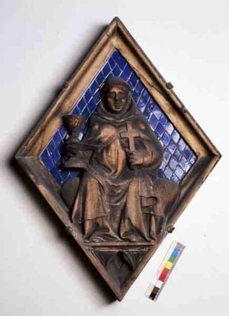Jupiter, relief tile from the Campanile from Italian pictural school