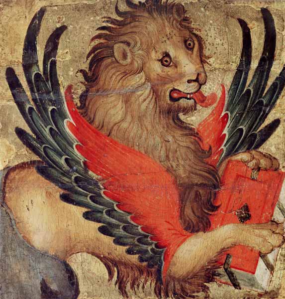 The Lion of St. Mark from Italian pictural school