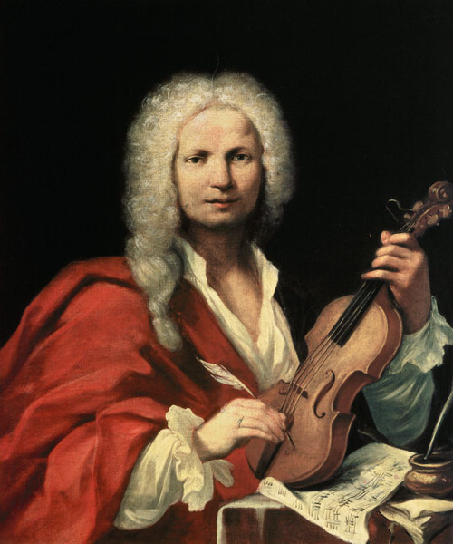 Portrait of Antonio Vivaldi (1678-1741) from Italian pictural school