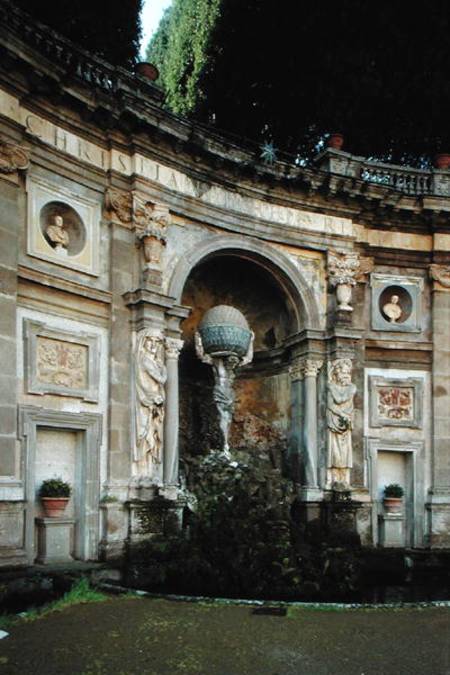 'Teatro dell'Aqua' (Water Theatre) from Italian pictural school