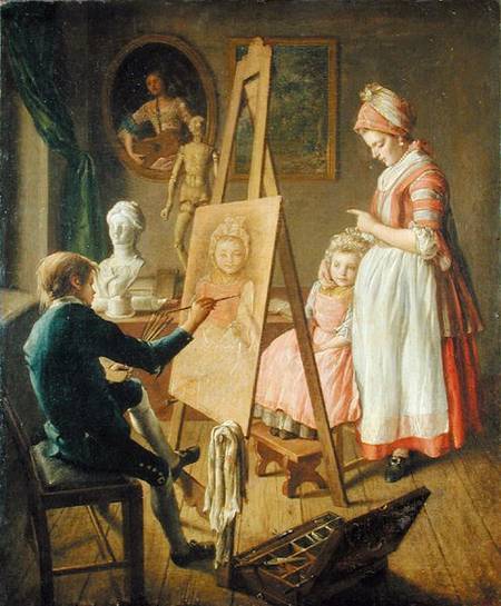 The Young Artist from Ivan I. Firsov