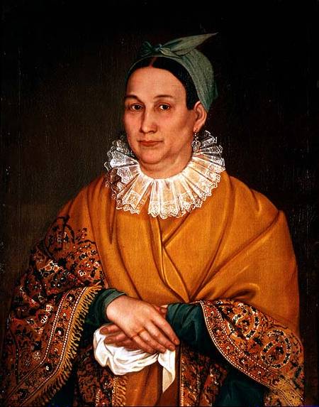 Portrait of a Merchant's Wife from Ivan Vasilievich Tarkhanov