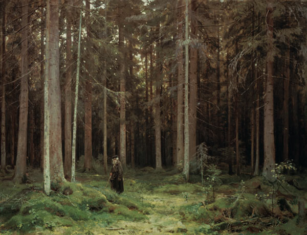 Shishkin / Countess Mordvinova s Forest from Iwan Iwanowitsch Schischkin