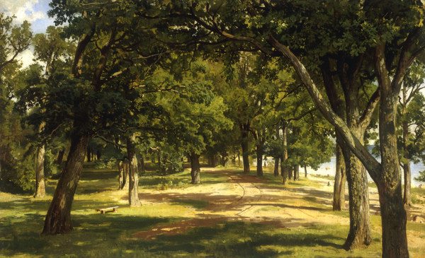 I.I.Shishkin, Wood Glade, 1889 from Iwan Iwanowitsch Schischkin