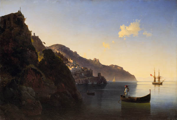 Coast of Amalfi from Iwan Konstantinowitsch Aiwasowski