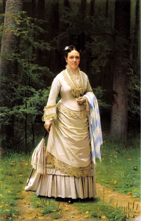 Portrait of Vera Tretyakova from Iwan Nikolajewitsch Kramskoi