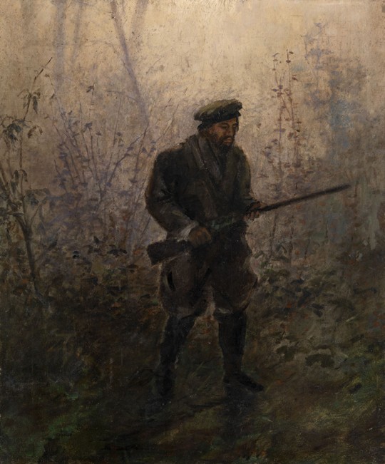 Hunter in the Forest from Iwan Pawlowitsch Pochitonow