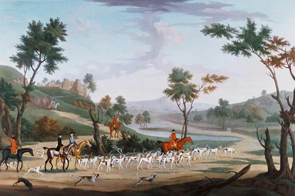 Hunting Scene on the Gallop from J. Francis Sartorius