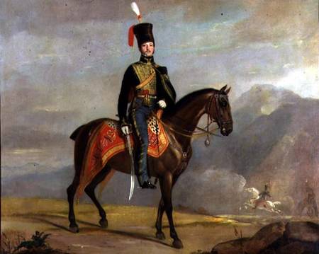 Captain William Drummond (1796-1881) 10th Hussars from J. Watson