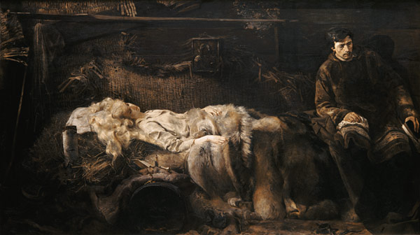 Elenai death (Smierc Elenai) from Jacek Malczewski