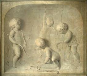 Putti Fashioning Cupid's Arrows