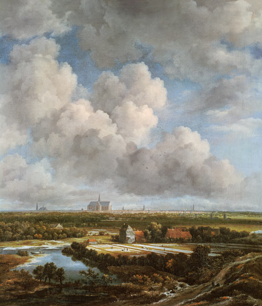Bleaching Ground in the Countryside near Haarlem from Jacob Isaacksz van Ruisdael