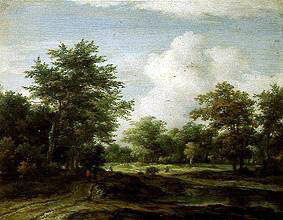 Little woodland landscape. from Jacob Isaacksz van Ruisdael