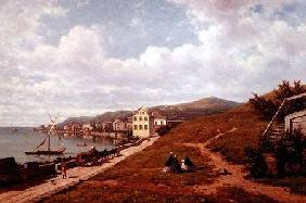 Scene by a Swiss Lake