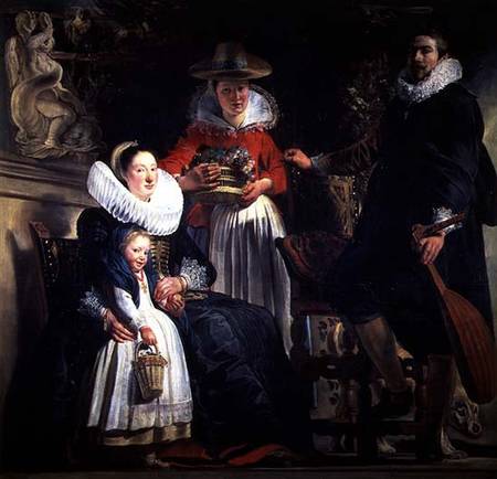 The Artist's Family from Jacob Jordaens