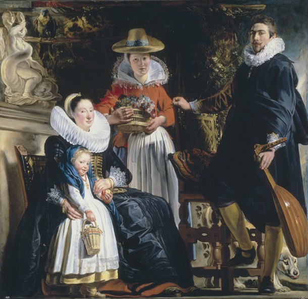 The Painter's Family from Jacob Jordaens